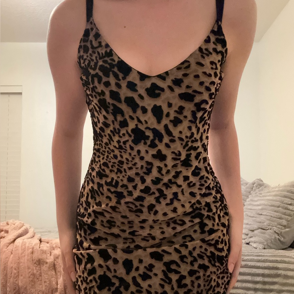 Forever 21 cheetah print dress